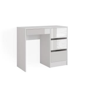 Coiffeuse sans miroir, Blanc 90 x 75cm