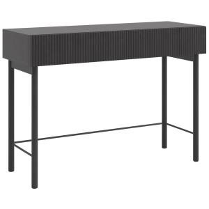 Coiffeuse suspendue en aspect frêne, nuances de gris et de…