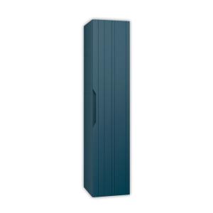 Colonne bain en MDF bleu