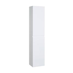 Colonne de salle de bain à suspendre blanc 140 cm
