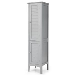 Colonne de salle de bain avec 5 étagères gris 38 x 38 x 160…
