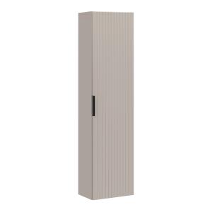 Colonne murale 1 porte stratifiés beige