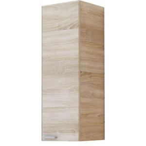 Colonne suspendue 1 porte H74 cm - Effet Chêne