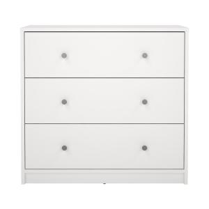 Comme 3 tiroirs L72,4 cm - Blanc
