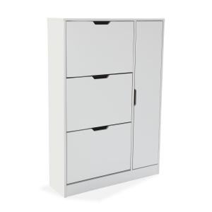 Commode  117 x 23,5 x 80 cm, blanc