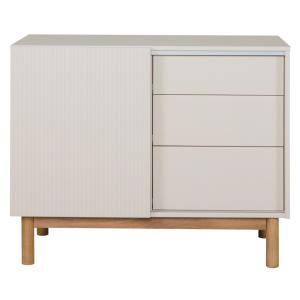 Commode 3 tiroirs Beige
