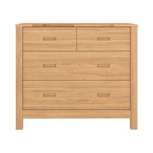 Commode 4 tiroirs en bois H86