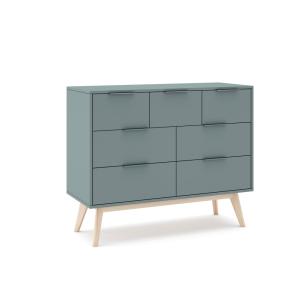 Commode 7 tiroirs 120x83 cm
