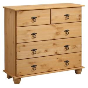 Commode à 3 2 tiroirs en pin