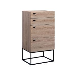 Commode à 4 tiroirs marron clair