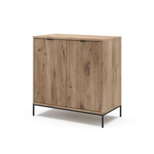 commode  avec 2 portes, Chêne Viking 80 x 81.2cm
