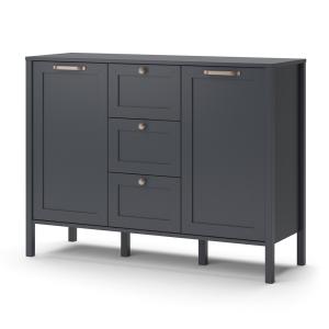 Commode avec tiroirs, Anthracite 118.6 x 89.9cm