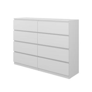 Commode avec tiroirs, Blanc 138 x 101.5cm