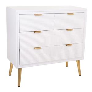 Commode blanche 80x37x78h
