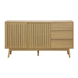 Commode de rangement en bois mélaminé 150 cm