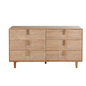 Commode double 6 tiroirs L163