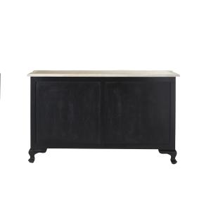Commode en acajou massif et teck 150 cm