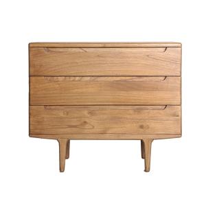 Commode en bois de mindi marron  en 100x43x86 cm