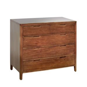 Commode en bois marron L 110 cm