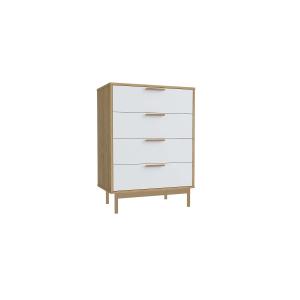 Commode scandinave finitions rose gold