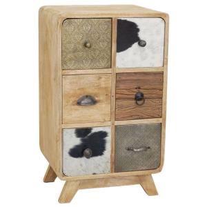 Commode vache en manguier