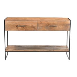 Console 120 cm en bois massif