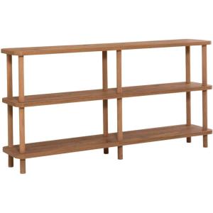 Console 2 niveaux 150x35x74,9 cm en décor naturel - ARKEA