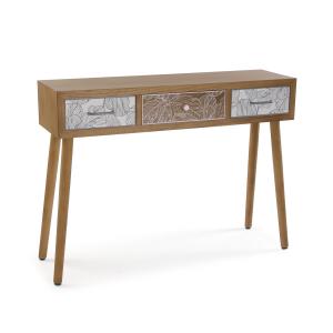 Console 78 x 30 x 107 cm, brun