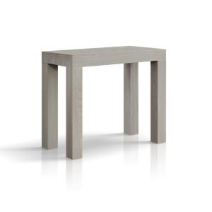 Console à rallonge orme effet perlé 90×45 cm - 90×300