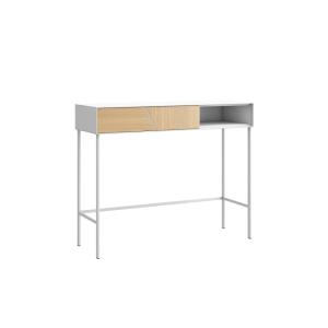 Console de couloir avec rangement en finition blanche et ch…