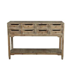 Console de rangement en bois de pin