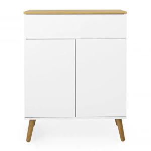 Console design scandinave blanc