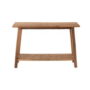 Console double plateau en bois recyclé L120