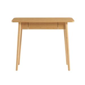 Console  effet chêne 1 tiroir 100cm