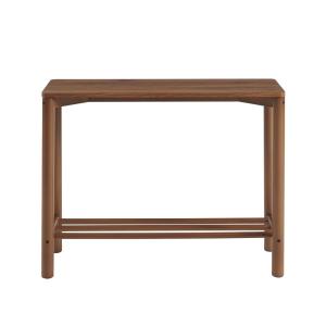 Console  effet noyer 100cm