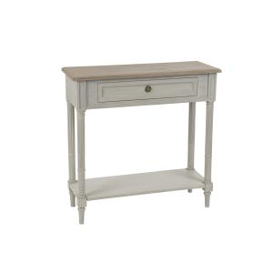 Console en bois 1 tiroir 1 tablette L80