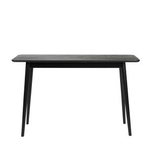 Console en bois 120x40cm - Noir