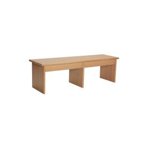 Console en bois clair