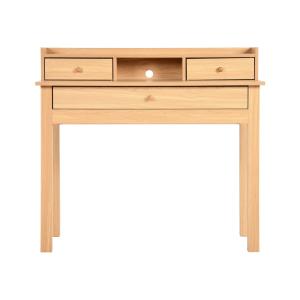 Console en bois clair avec rangements