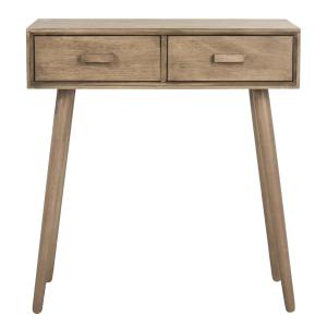 Console en bois de pin beige