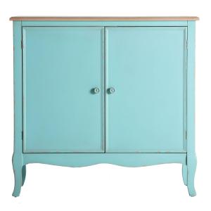 Console en bois de sapin en gris 90x35x86