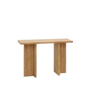 Console en bois de sapin marron clair 120x80cm