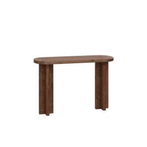 Console en bois de sapin marron foncé 120x80cm