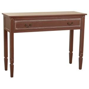 Console en bois marron 112x38x82h