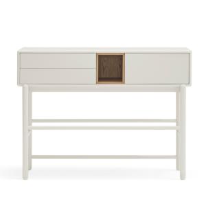 Console en bois moderne avec niche beige