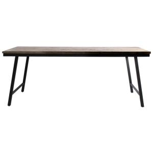 Console en bois naturel 170x40