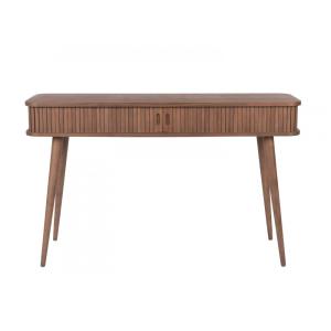 Console en bois Noyer avec portes coulissantes