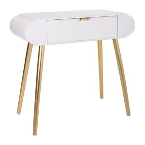 Console en MDF blanc 84,5x38x77h