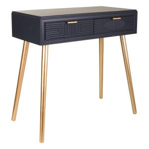 Console en MDF gris foncé 39.5x36x70.5h