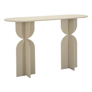 Console en métal crème cm 120x40x75,5
